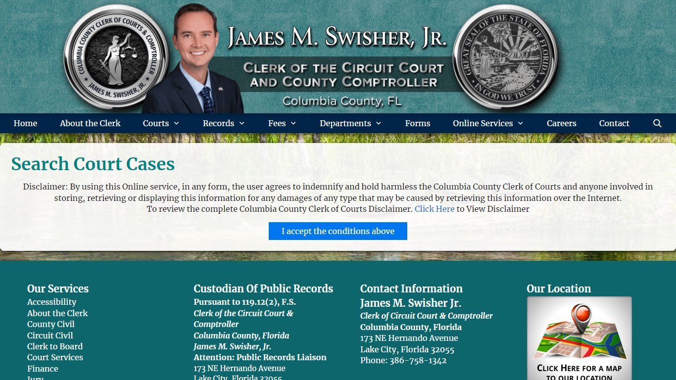 Search Court Cases – Columbia Clerk of the Circuit Court & Comptroller
